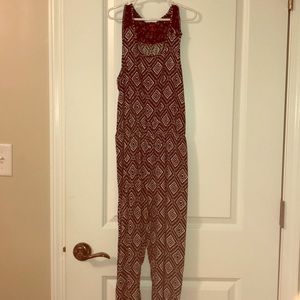 Patterned jumpsuit